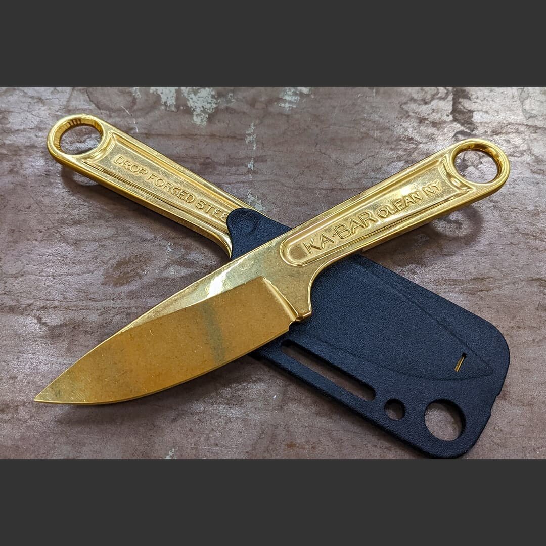 TiN KABAR Wrench Knife
Don't let the women in your life tell you otherwise, 3" is plenty. 
Live now on our site! Limited run.
